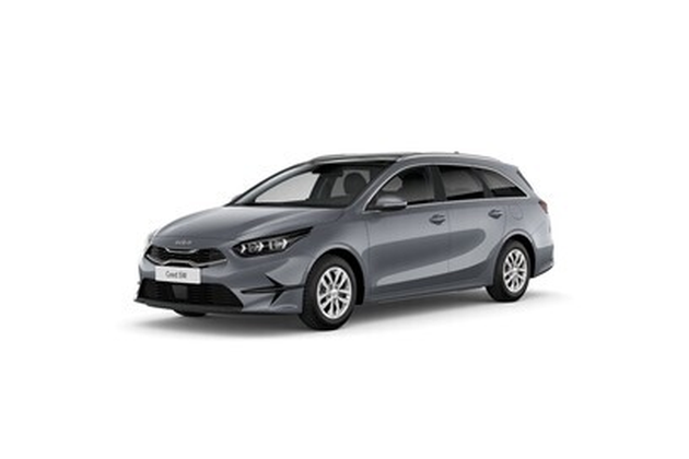 2024 KIA Ceed SW universalas nuomai Kaune - baltos spalvos automobilis su automatine pavarų dėže