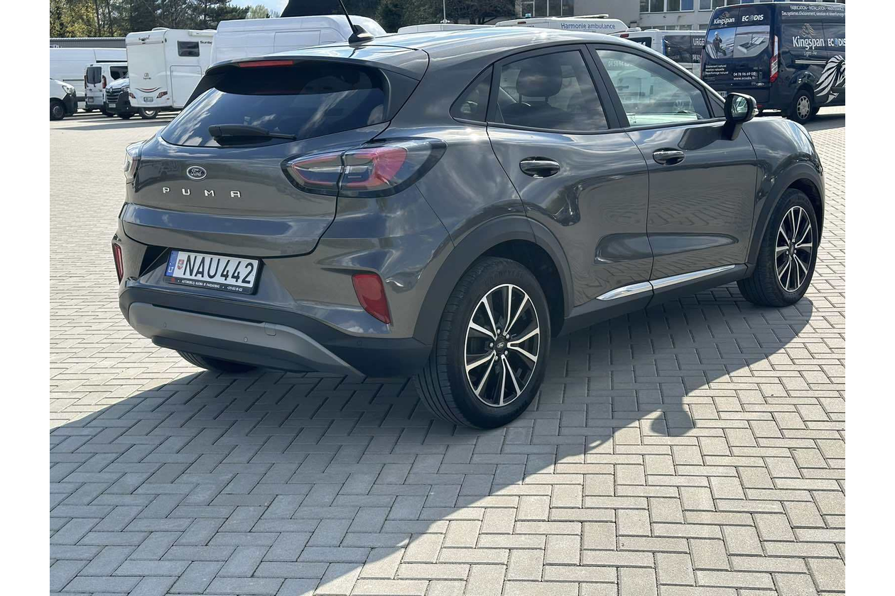 Ford Puma bagažinės erdvė - automobilių nuoma