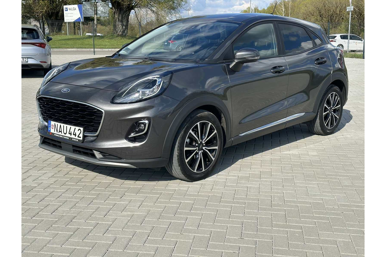 Ford Puma priekis - automobilių nuoma Kaune