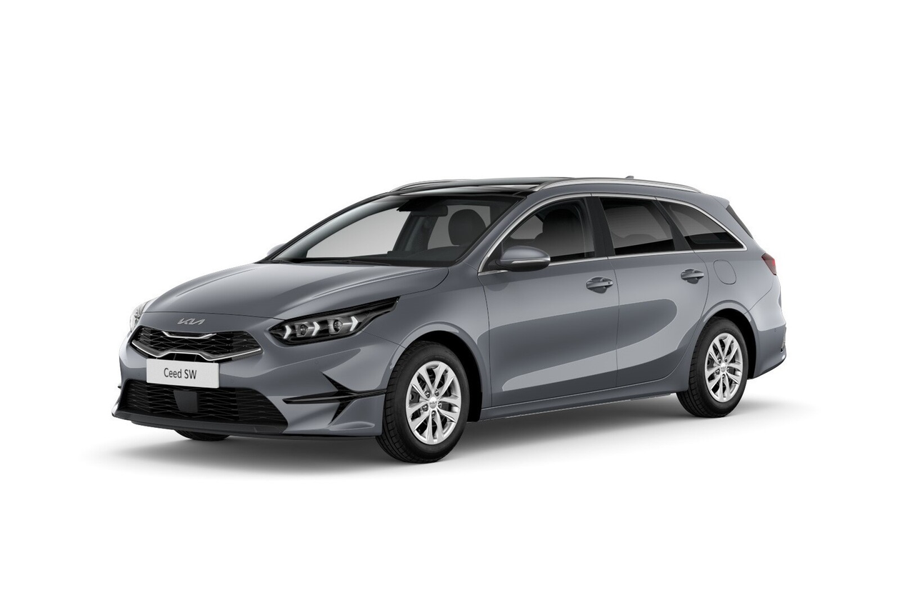 2024 Kia Ceed SW automatic station wagon rental car in Kaunas