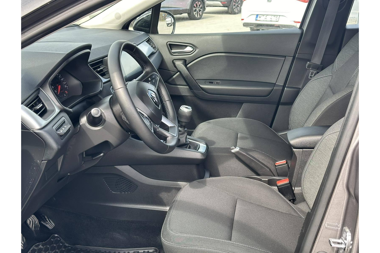 Renault Captur 2021 model rental car rear view