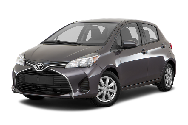 Toyota Yaris nuoma Kaune - automobilio priekis